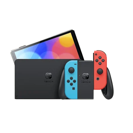 Игровая приставка Nintendo Switch OLED (Синий/Красный)