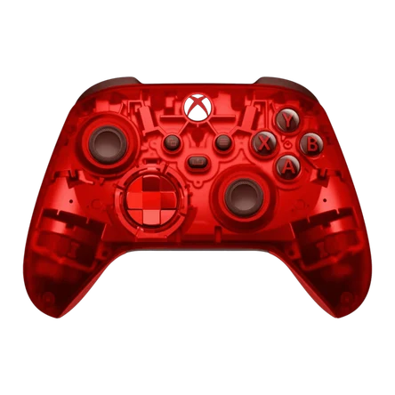 Геймпад Xbox Series Wireless Controller Pulse Cipher (Прозрачный Красный)
