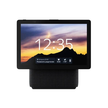 Умная колонка Яндекс.Станция Макс Дуо Zigbee (Черная)