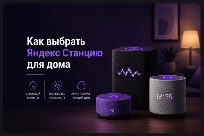 Как выбрать Яндекс Станцию для дома