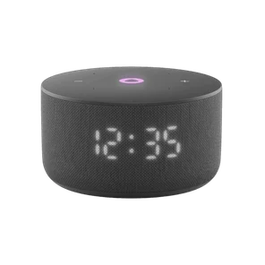 Яндекс Станция Мини 3 с часами (Чёрный)