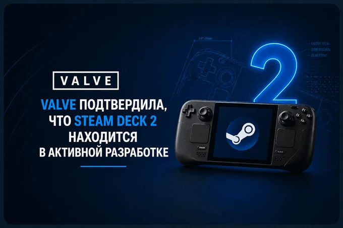 Valve подтвердила, что Steam Deck 2 находится в активной разработке