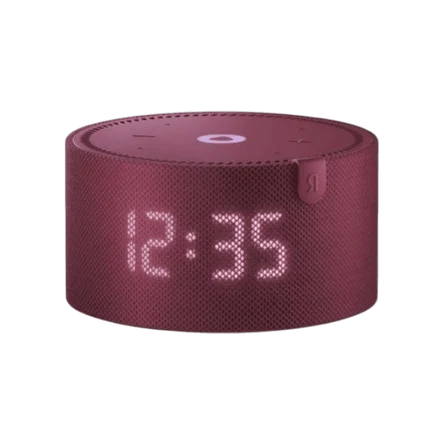 Умная колонка Яндекс.Станция Мини 2 с часами (Красная)